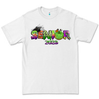 White senior 2023 halloween Premium Tee - BundleAndBundleShop