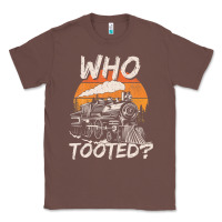 Chestnut Who Tooted Funny Train Lovers And Railroad Retro Vintage Classic Tee - tuanDangUi