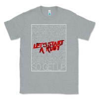Heather Grey Lets Start A Riot GIFT 1 Classic Tee - tuanDangUi