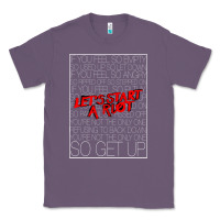 Lavender Lets Start A Riot GIFT 1 Classic Tee - tuanDangUi