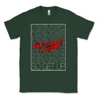 Sports Green Lets Start A Riot GIFT 1 Classic Tee - tuanDangUi