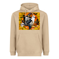 Mushroom panda halloween Heavyweight Hoodie - LillyAllenDesigns