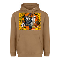 Toasted Coconut panda halloween Heavyweight Hoodie - LillyAllenDesigns