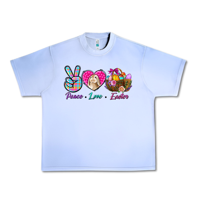 Peace Love Easter Urban Heavy Tee by NancyCooperArtShop | Teevron