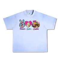 Grape Ice Peace love Easter Urban Heavy Tee - NancyCooperArtShop