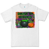 White drink up witches Premium Tee - BundleAndBundleShop