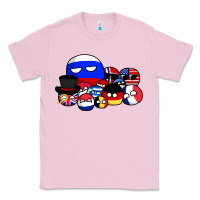 Bubblegum Pink countryballs pullover Classic Tee - tuanDangUi