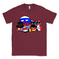 Burgundy countryballs pullover Classic Tee - tuanDangUi