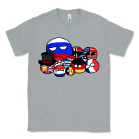 Heather Grey countryballs pullover Classic Tee - tuanDangUi