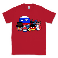 Red countryballs pullover Classic Tee - tuanDangUi