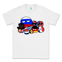 White countryballs pullover Classic Tee - tuanDangUi