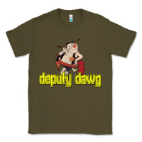 Army Green deputy dawg morning cartoons Classic Tee - tuanDangUi