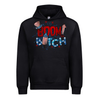 Black boom bitch 4th of july Urban Hoodie - BarkalooDesign