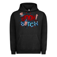 Pigment Black boom bitch 4th of july Urban Hoodie - BarkalooDesign