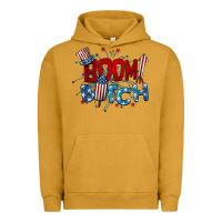 Pigment Peanut Butter boom bitch 4th of july Urban Hoodie - BarkalooDesign