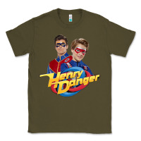 Army Green henry danger and captain man Classic Tee - tuanDangUi