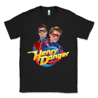 Black henry danger and captain man Classic Tee - tuanDangUi