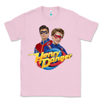 Bubblegum Pink henry danger and captain man Classic Tee - tuanDangUi