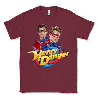 Burgundy henry danger and captain man Classic Tee - tuanDangUi