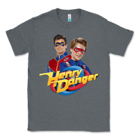 Charcoal Heather henry danger and captain man Classic Tee - tuanDangUi