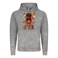 Cloud Rock one merry nurse afro messy bun Vintage Hoodie - texasbilliewilder