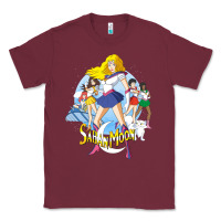 Burgundy saban moon Classic Tee - tuanDangUi