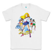 White saban moon Classic Tee - tuanDangUi