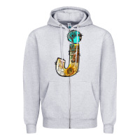 Heather Grey farm life alphabet lowercase letters j Zipper Hoodie - BundleAndBundleShop