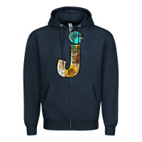 Navy farm life alphabet lowercase letters j Zipper Hoodie - BundleAndBundleShop