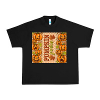 Black Fall Pumpkin Junkie Urban Heavy Tee - texasbilliewilder