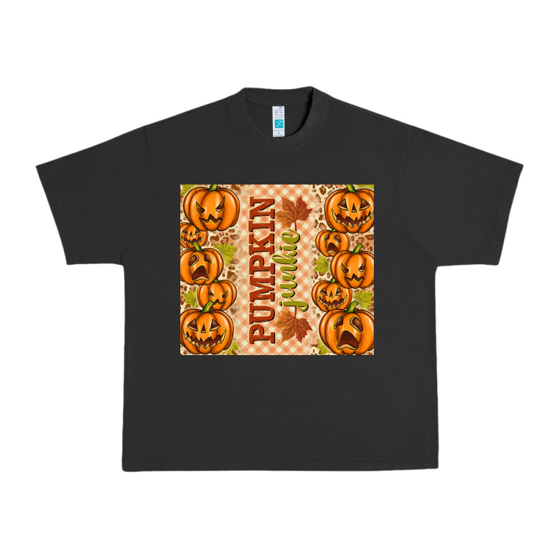 Fall Pumpkin Junkie Urban Heavy Tee by texasbilliewilder | Teevron
