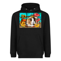 Black Guinea Pig Kid's Heavyweight Hoodie - LillyAllenDesigns