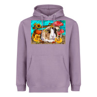 Lavender Guinea Pig Kid's Heavyweight Hoodie - LillyAllenDesigns