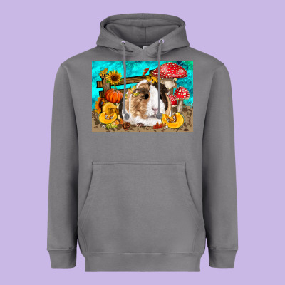 Guinea Pig Kid's Heavyweight Hoodie Designed By Lillyallendesigns