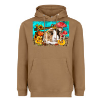 Toasted Coconut Guinea Pig Kid's Heavyweight Hoodie - LillyAllenDesigns
