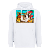 White Guinea Pig Kid's Heavyweight Hoodie - LillyAllenDesigns