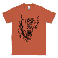 Copper b&w claptrap   borderlands Classic Tee - tuanDangUi