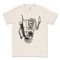 Natural b&w claptrap   borderlands Classic Tee - tuanDangUi