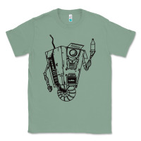 Sage b&w claptrap   borderlands Classic Tee - tuanDangUi
