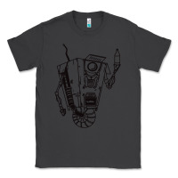 Smoke b&w claptrap   borderlands Classic Tee - tuanDangUi