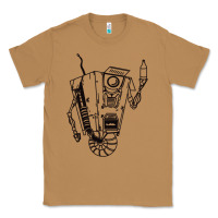 Toasted Coconut b&w claptrap   borderlands Classic Tee - tuanDangUi
