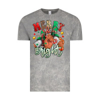 Cloud Rock merry and bright black man sneakers Vintage Tee - RanaPortraitStore
