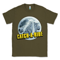 Army Green catch a ride to the moon and back Classic Tee - tuanDangUi