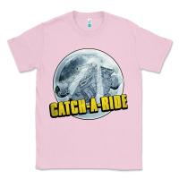 Bubblegum Pink catch a ride to the moon and back Classic Tee - tuanDangUi