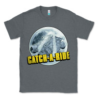 Charcoal Heather catch a ride to the moon and back Classic Tee - tuanDangUi