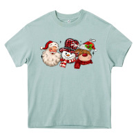 Arona santa snowman reindeer Heavy Core Tee - MaliasSmallBusiness