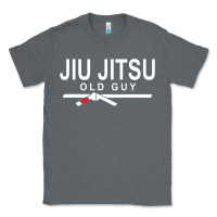 Charcoal Heather Jiu Jitsu Old Guy Classic Tee - tuanDangUi