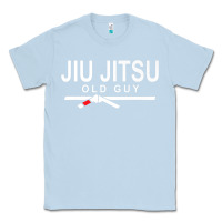 Dusty Blue Jiu Jitsu Old Guy Classic Tee - tuanDangUi