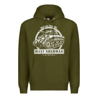 Army Green m4a1 sherman tank Premium Hoodie - tuanDangUi