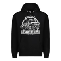 Black m4a1 sherman tank Premium Hoodie - tuanDangUi